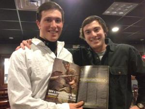 Me with my collegiate hunting partner and one of my best friends, Austin Groff
