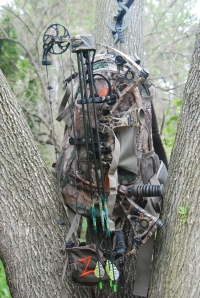 Hanging off of the HAWK™ GoGadget™ here, it it easy to envision this same scene in late fall in the deer woods. 
